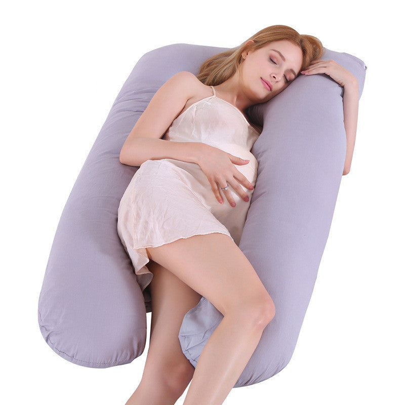 U-Shaped Pregnancy Pillow – Cool Comfort for Every Trimester