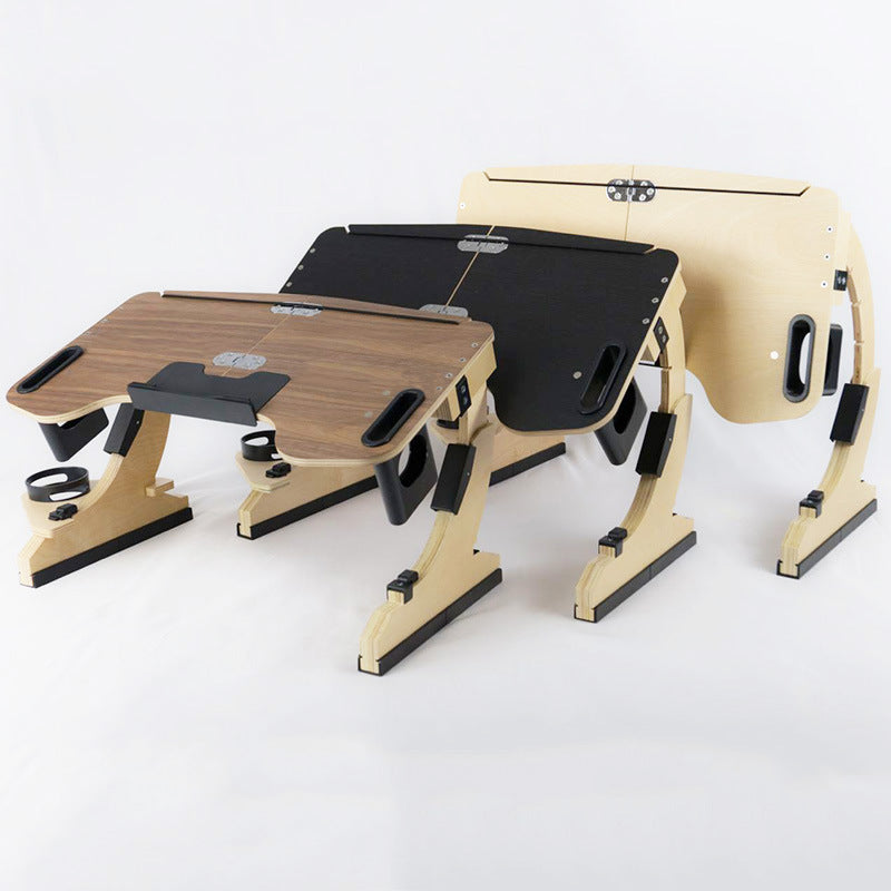 Foldable Wooden Laptop Desk – Your Workspace, Anywhere.
