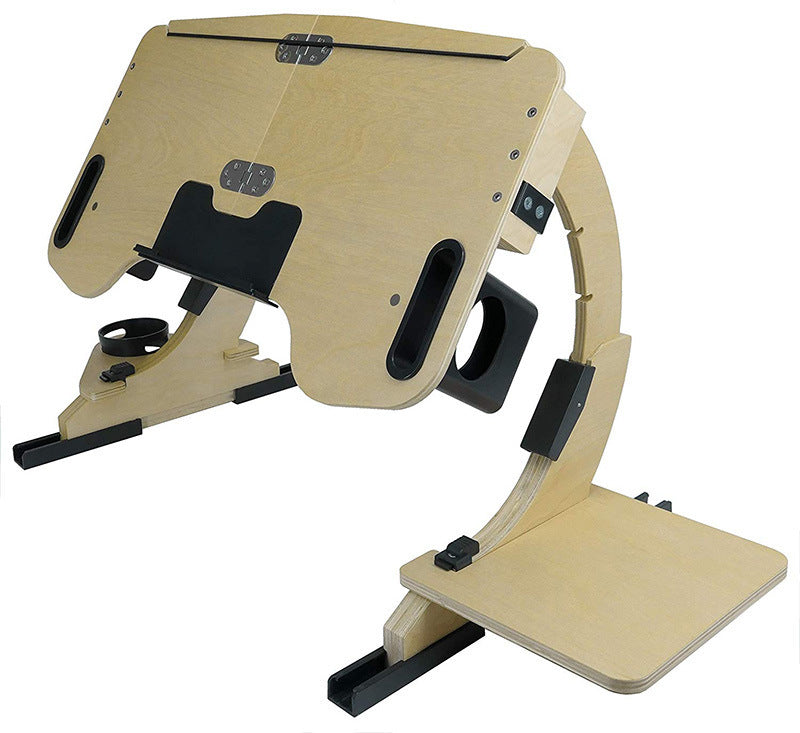 Foldable Wooden Laptop Desk – Your Workspace, Anywhere.