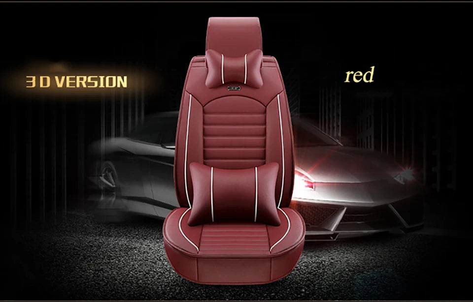 Leather Universal Car Seat Covers for Suzuki all model swift grand vitara liana liana forenza ignis Kizashi Alivio accessories