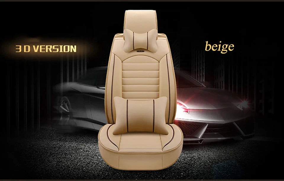 Leather Universal Car Seat Covers for Suzuki all model swift grand vitara liana liana forenza ignis Kizashi Alivio accessories