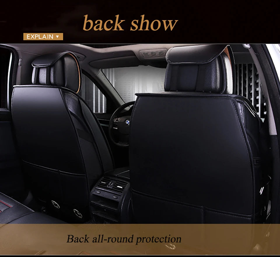 Leather Universal Car Seat Covers for Suzuki all model swift grand vitara liana liana forenza ignis Kizashi Alivio accessories