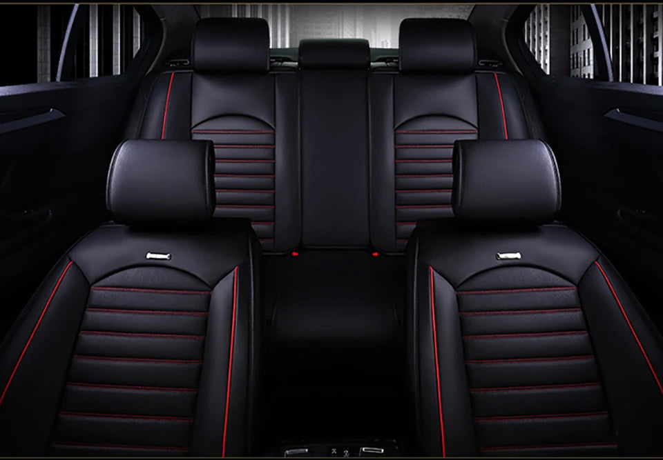 Leather Universal Car Seat Covers for Suzuki all model swift grand vitara liana liana forenza ignis Kizashi Alivio accessories