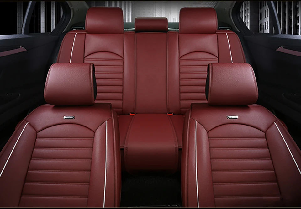 Leather Universal Car Seat Covers for Suzuki all model swift grand vitara liana liana forenza ignis Kizashi Alivio accessories