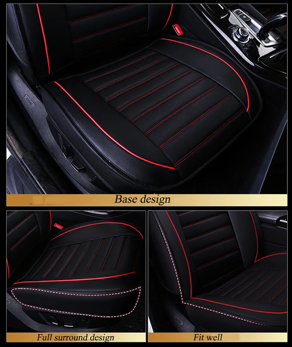 Leather Universal Car Seat Covers for Suzuki all model swift grand vitara liana liana forenza ignis Kizashi Alivio accessories