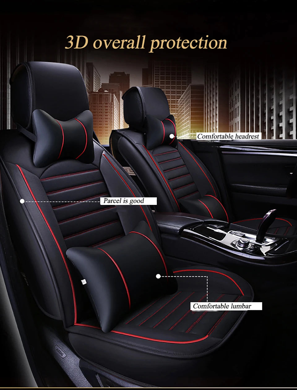 Leather Universal Car Seat Covers for Suzuki all model swift grand vitara liana liana forenza ignis Kizashi Alivio accessories