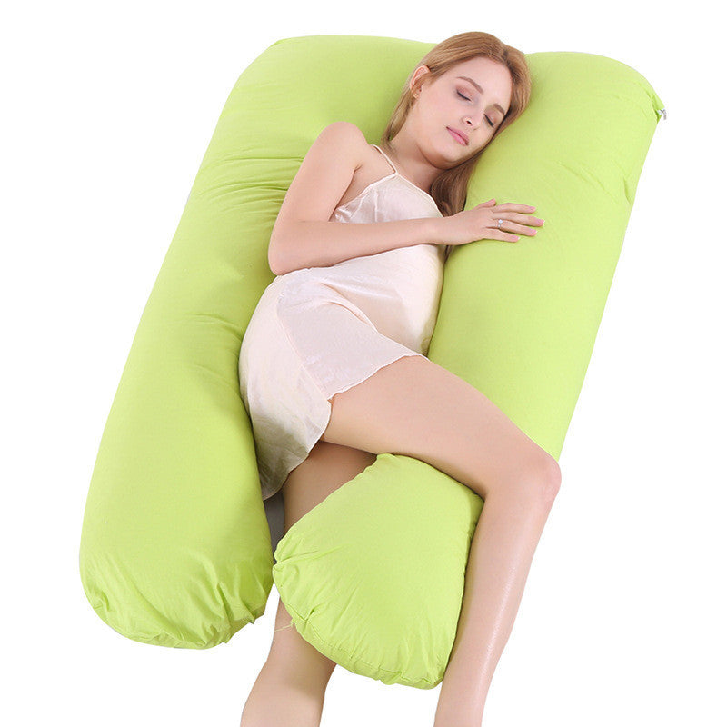U-Shaped Pregnancy Pillow – Cool Comfort for Every Trimester